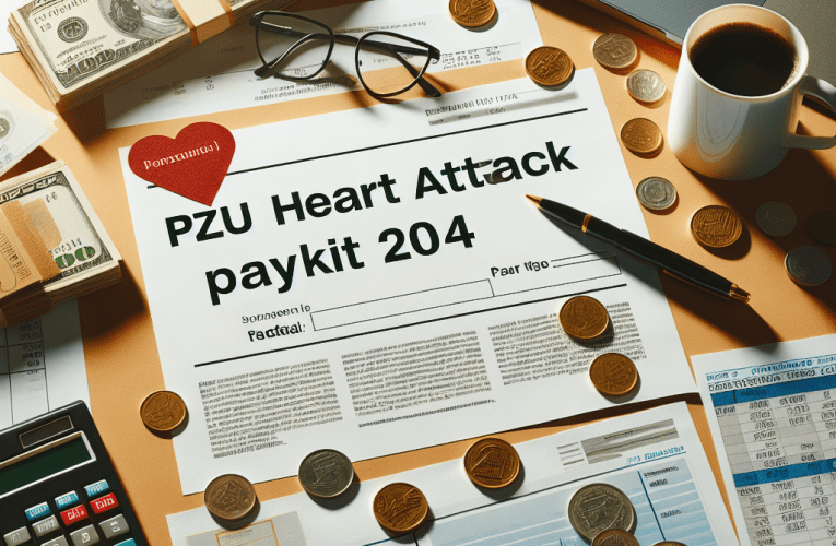 Ile PZU wypłaca za zawał serca w 2024 – przewodnik po odszkodowaniach w Polsce